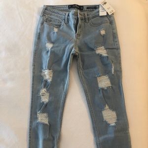 Hollister - Low rise Super skinny crop jeans